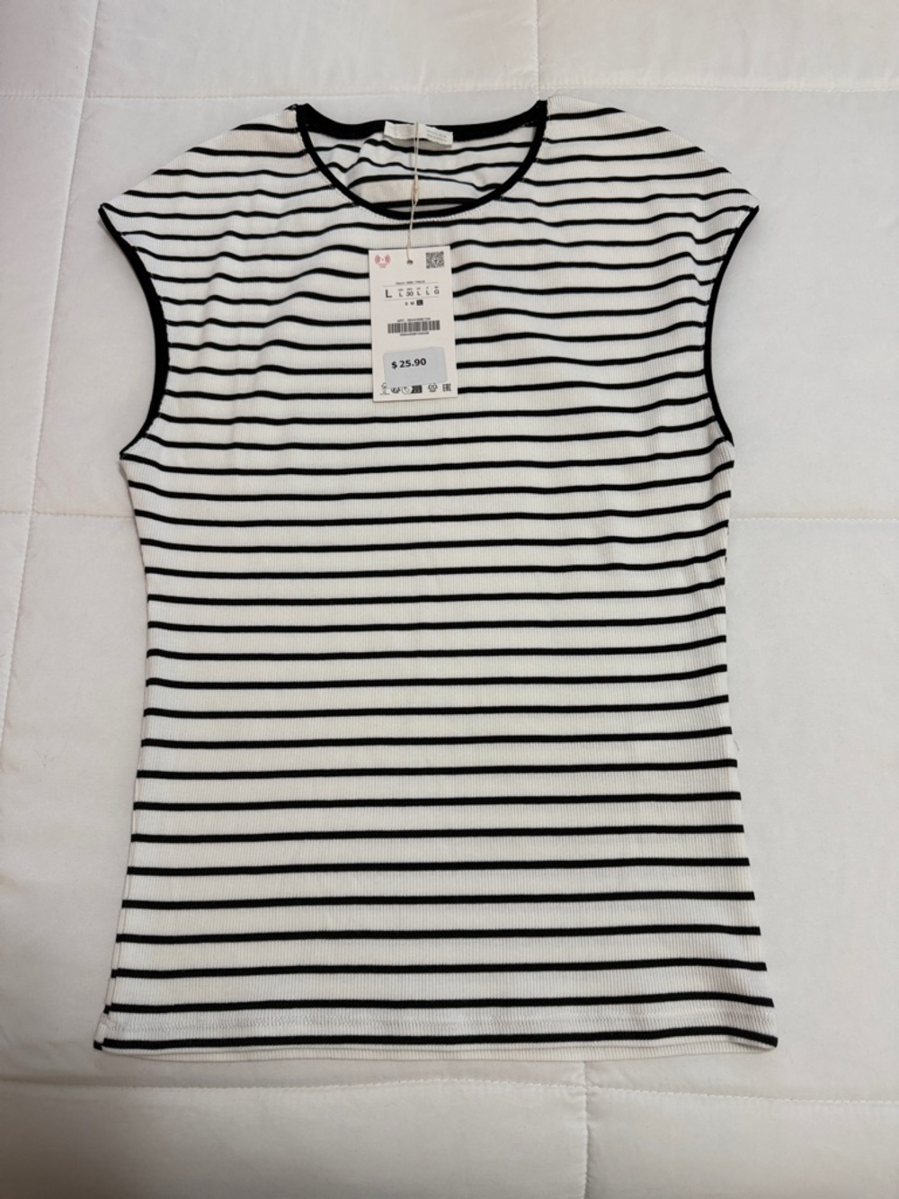 Zara stripped top